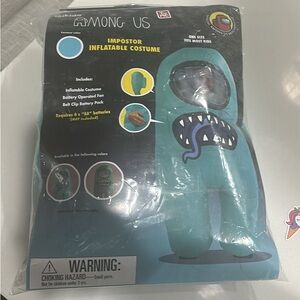 Among us costume one size fits most